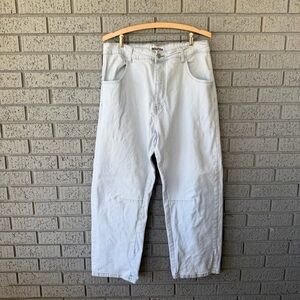 Roucha Jeans Diane Denim Barrel Wide Leg Size B US 6-8 Lightwash P17-007-LB